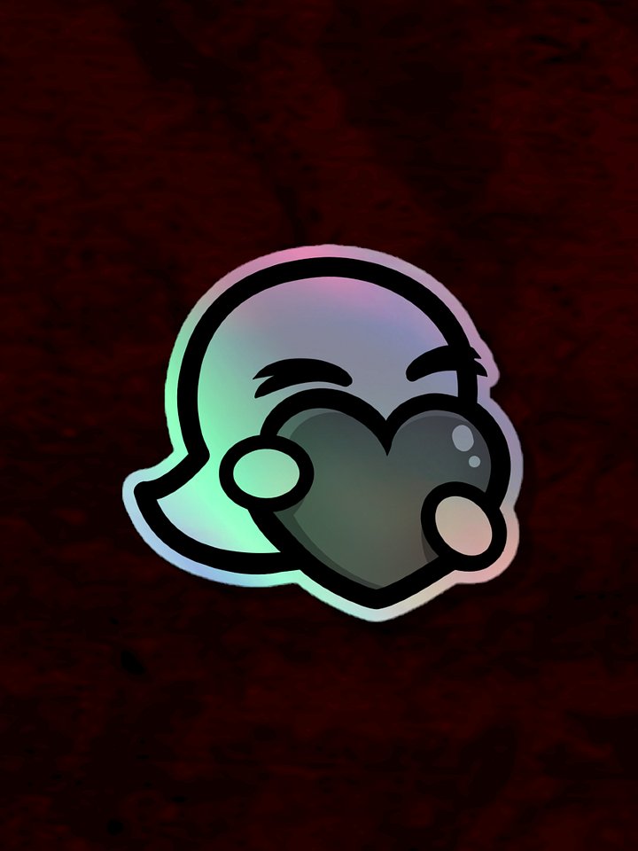 Heart Hallowgraphic Sticker product image (1)