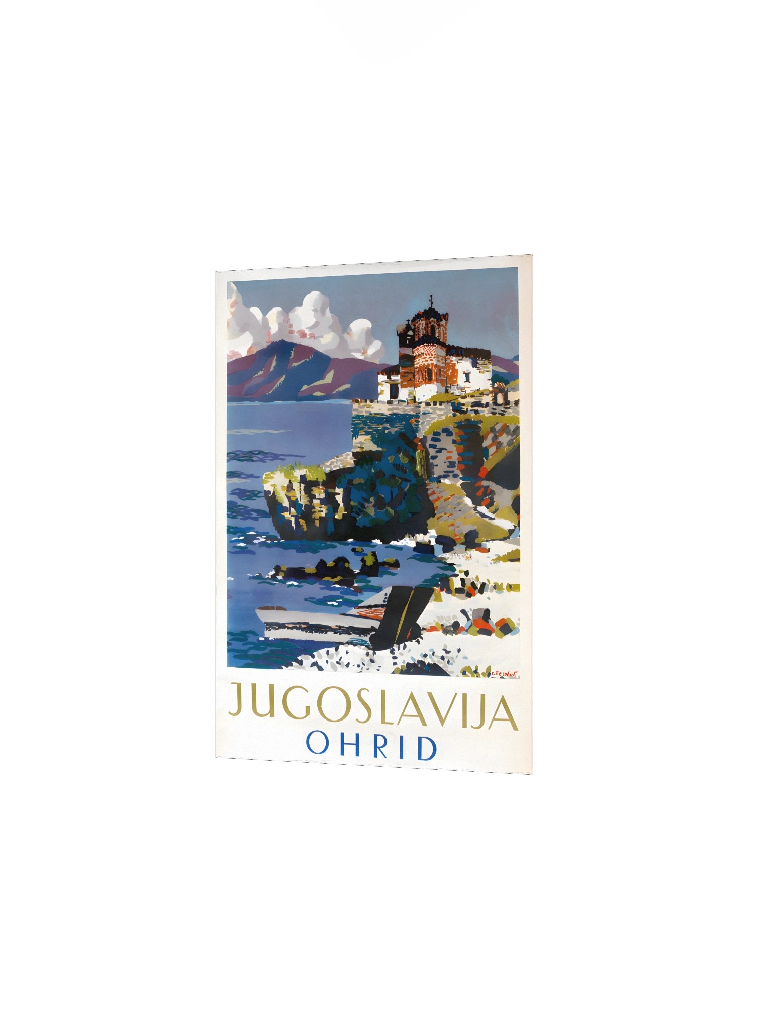 YUGOSLAVIA TOURISM POSTER #4 product image (4)