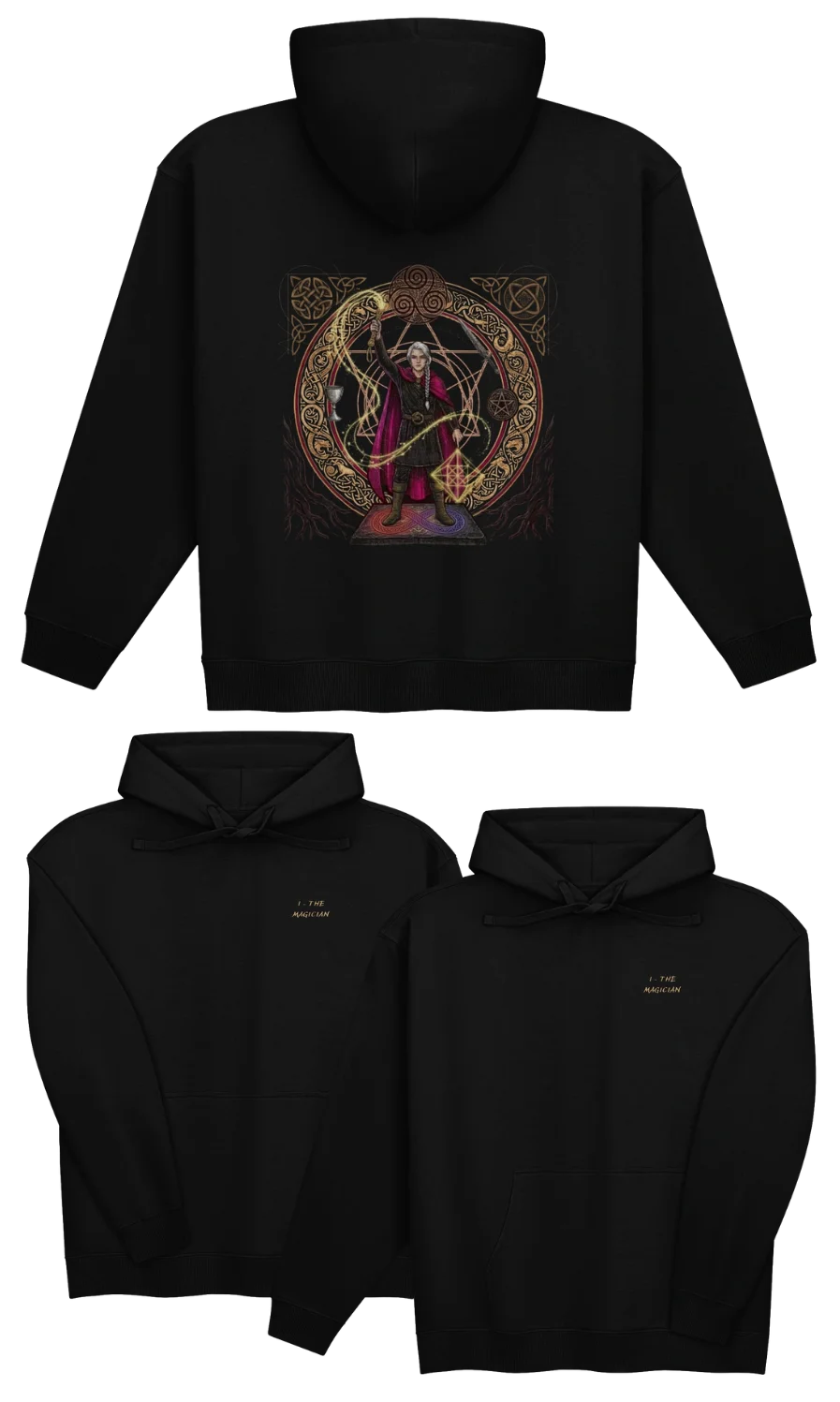 I - THE MAGICIAN Organic Hoodie product image (2)