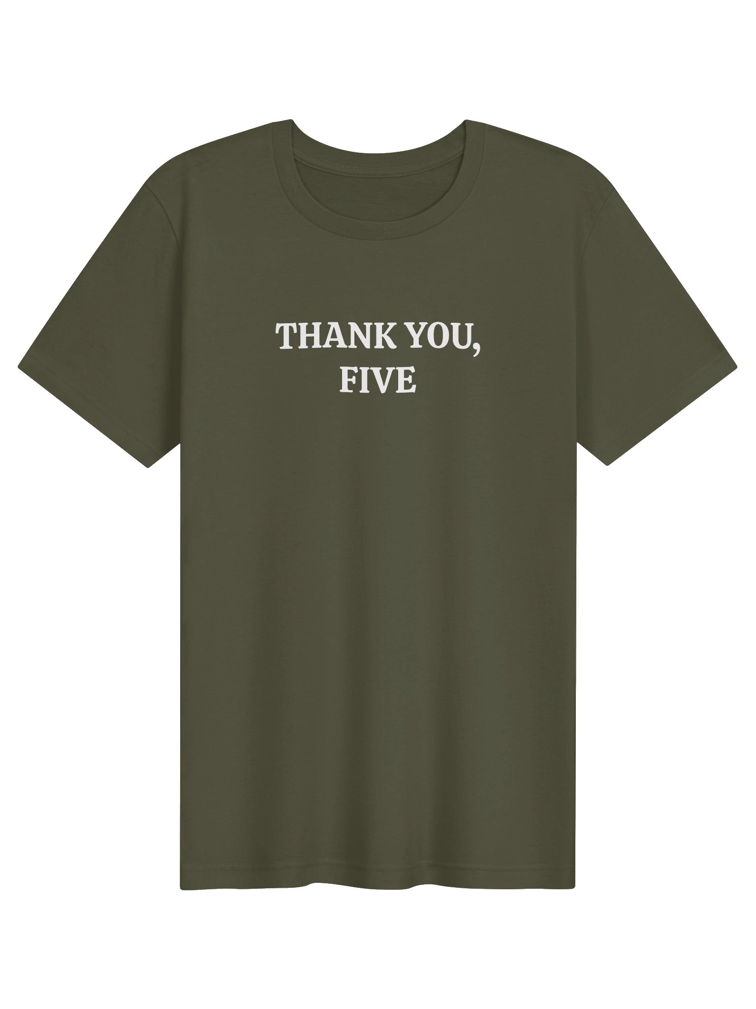 Thank You, Five tee product image (1)