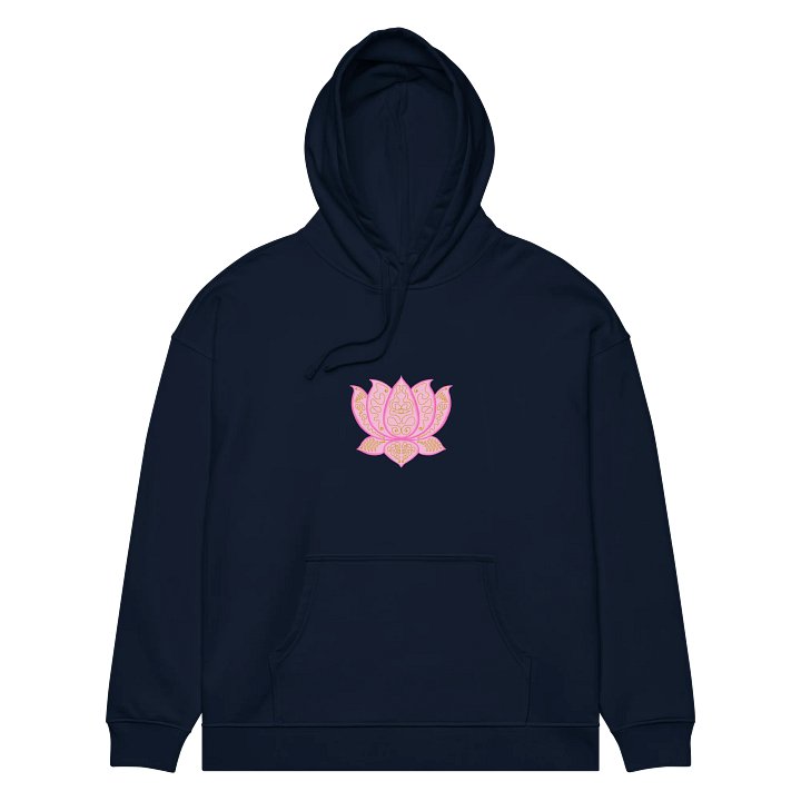 Golden Lotus Unisex Organic Hoodie product image (2)