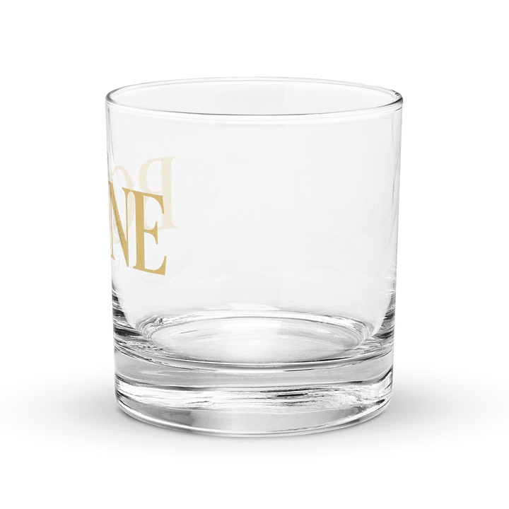 Ryker Boone "September Turns Gold" Rocks Glass (Gold Logo) product image (2)