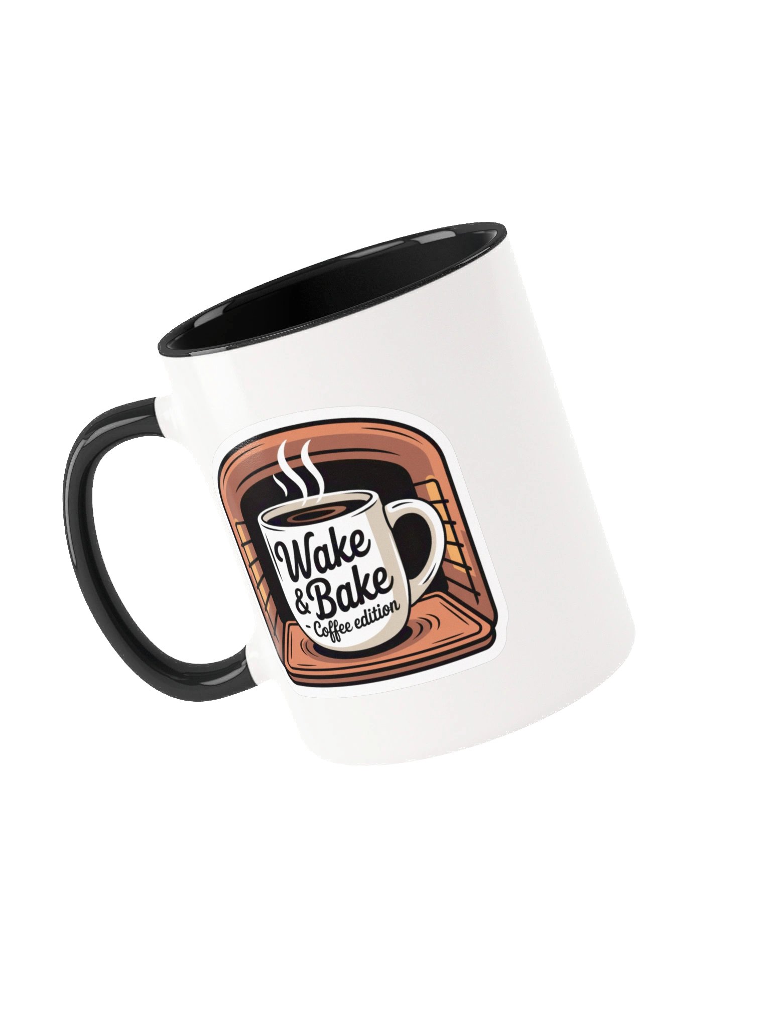 Wake and Bake Coffee Edition Mug - with Color Inside product image (3)