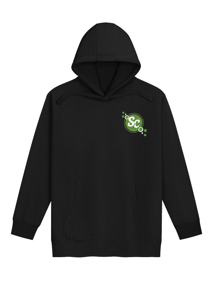 Black Stitched Hoodie product image (1)