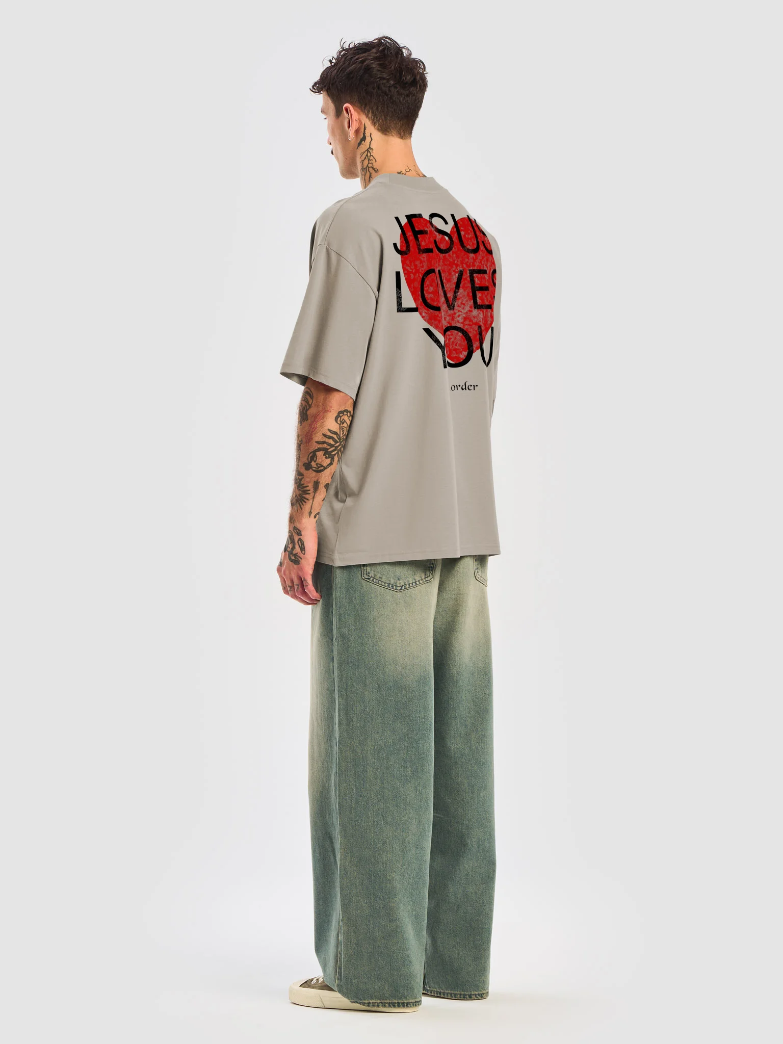 I LOVE JESUS TEE (Reverse) product image (8)