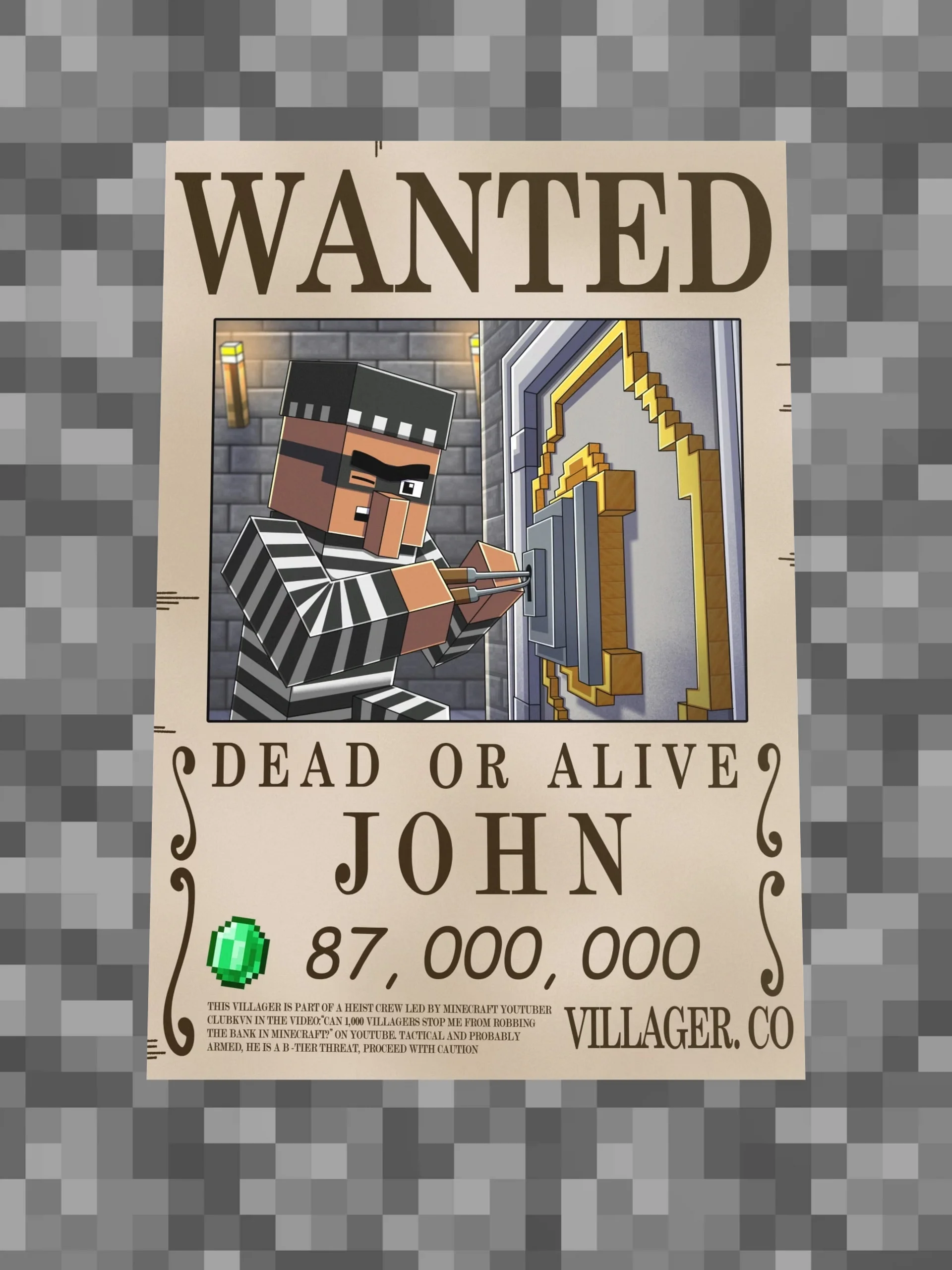 John Wanted Poster product image (1)