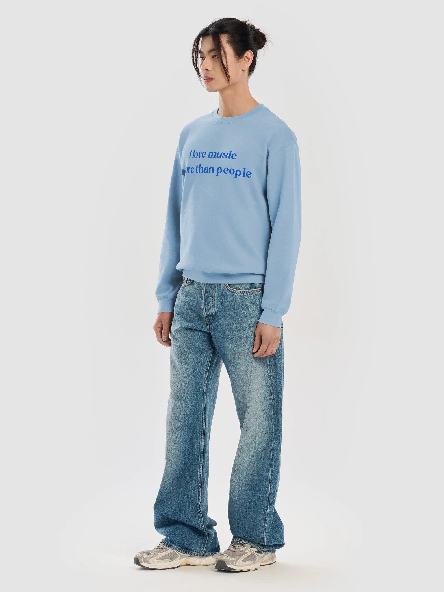 I Love Music More Than People Sweatshirt product image (5)
