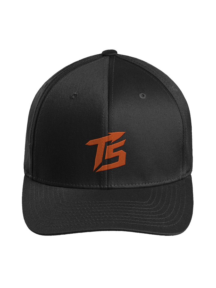 Trigga5Trey T5 Fitted Hat (Orange Logo) product image (15)