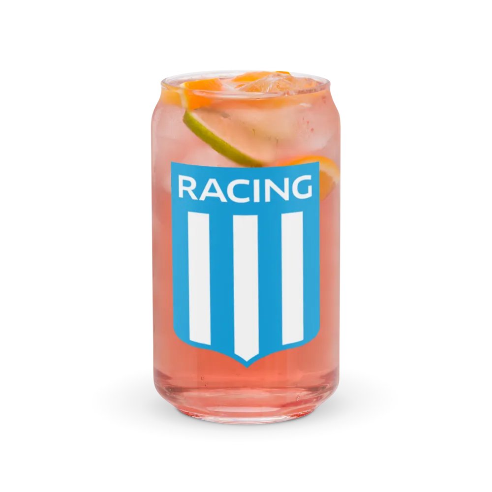 Racing Club Soccer Team - Can-Shaped Glass product image (7)
