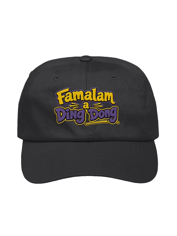 Embroided cap Famalam a ding dong product image (1)