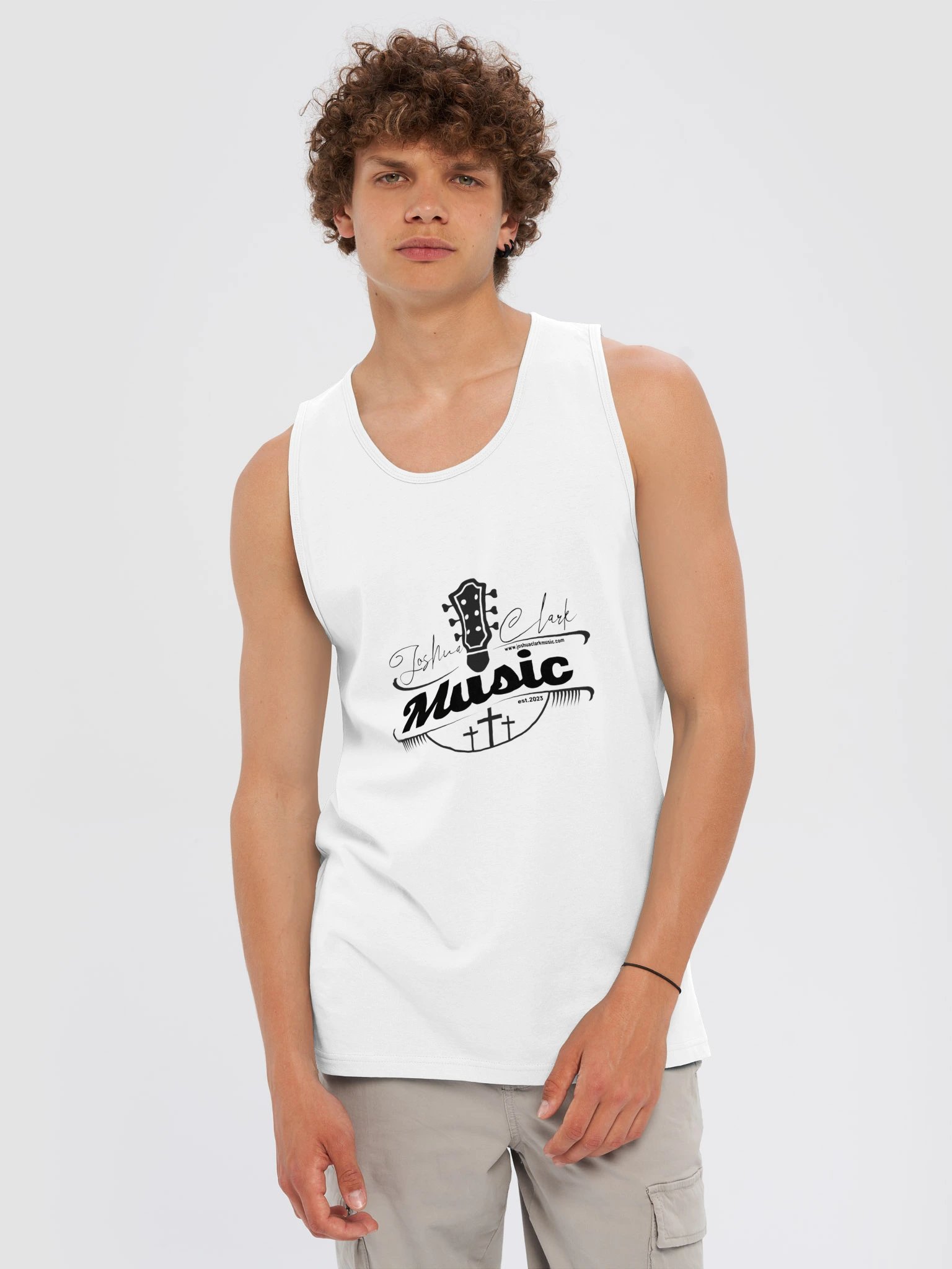 Joshua Clark Music Cotton Heritage Tank Top product image (3)