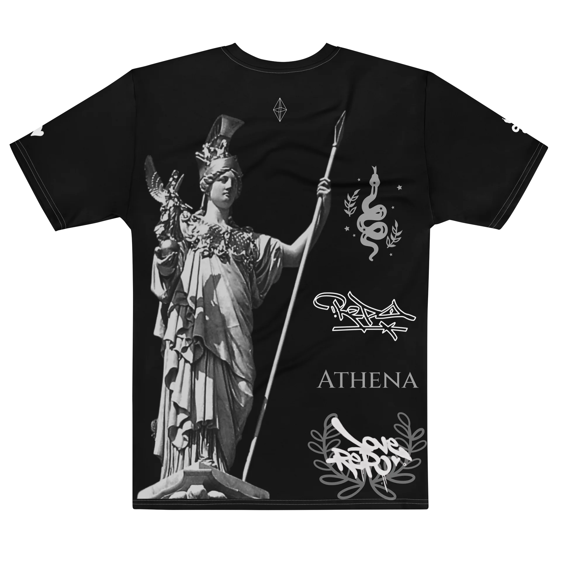 Athena Statue Premium Heavyweight Graphic T-Shirt product image (1)