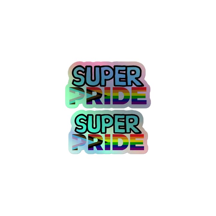 Super Pride Holo - Sticker product image (1)