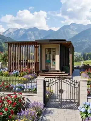 This beautiful shipping container house is capturing attention of our clients who wants a budget house design with satisfying creative space worldwide! Full detailed drawings available in link : https://vironhomes-shop.fourthwall.com/en-usd/products/sc10