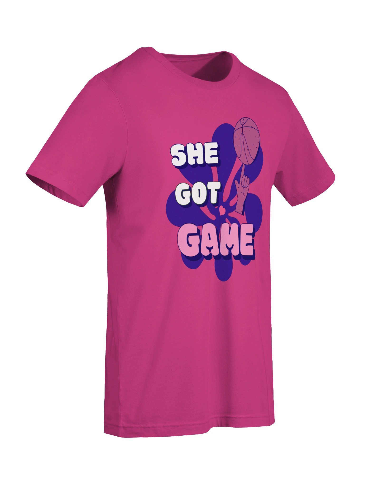 She Got Game Basketball Tee product image (41)