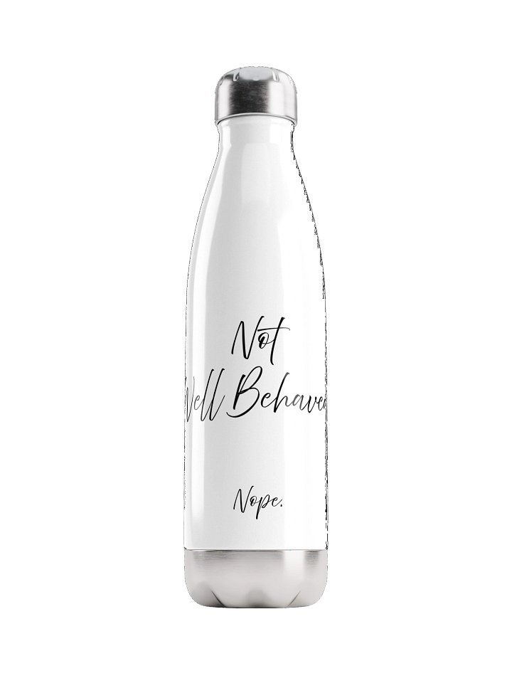 Not Well Behaved - Steel Bottle product image (1)