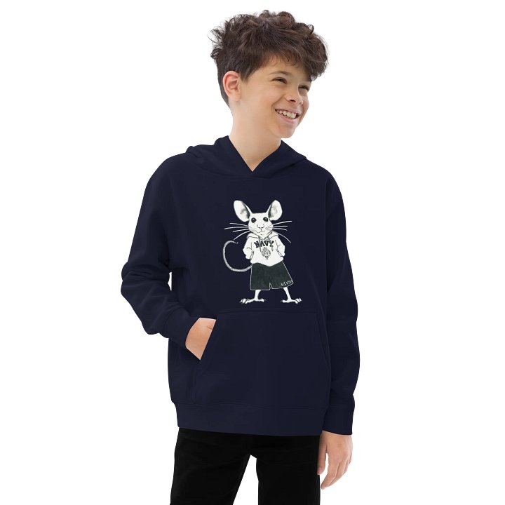 CHESTER MIDSHIPMOUSE Youth Navy Fleece Hoodie product image (2)