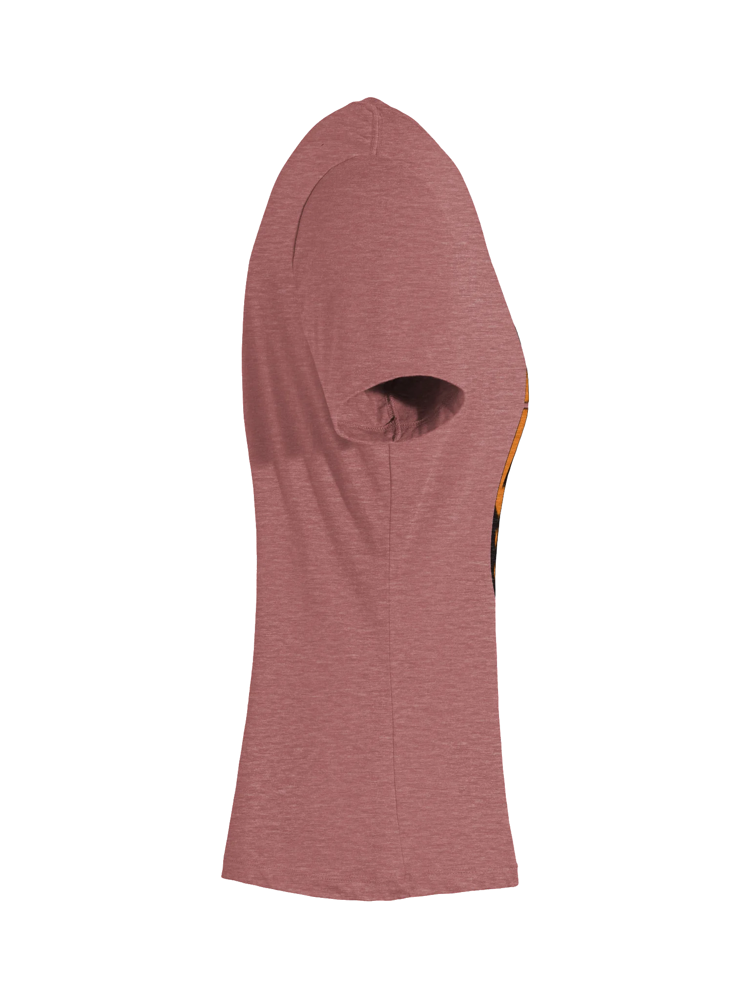 Mask-O-Lantern v-neck tee (black mask) product image (11)