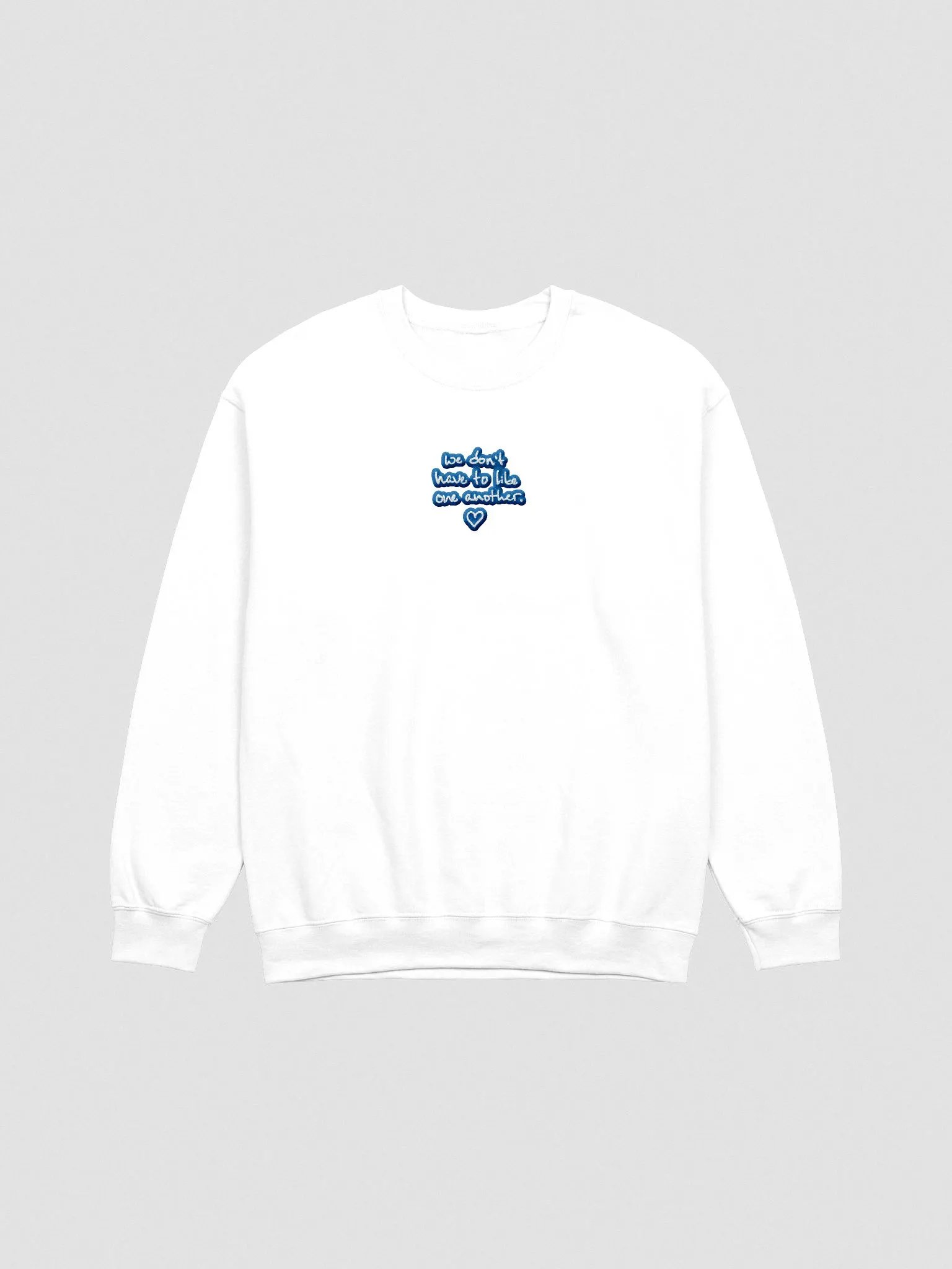 ONE ANOTHER (royal bubble design 2) embroidered crewneck product image (5)