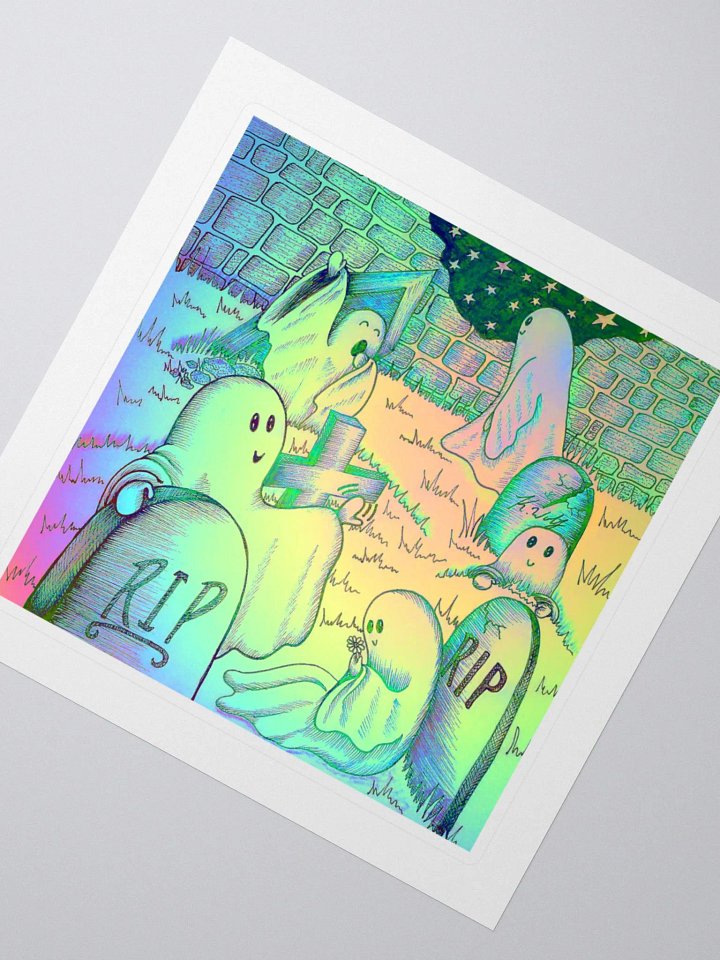Limited edition Graveyard Wake Up Stickers product image (2)