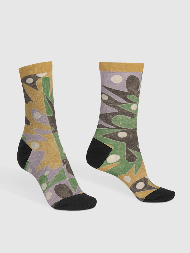 Cartoon College 4 crew socks (var 1) product image (2)
