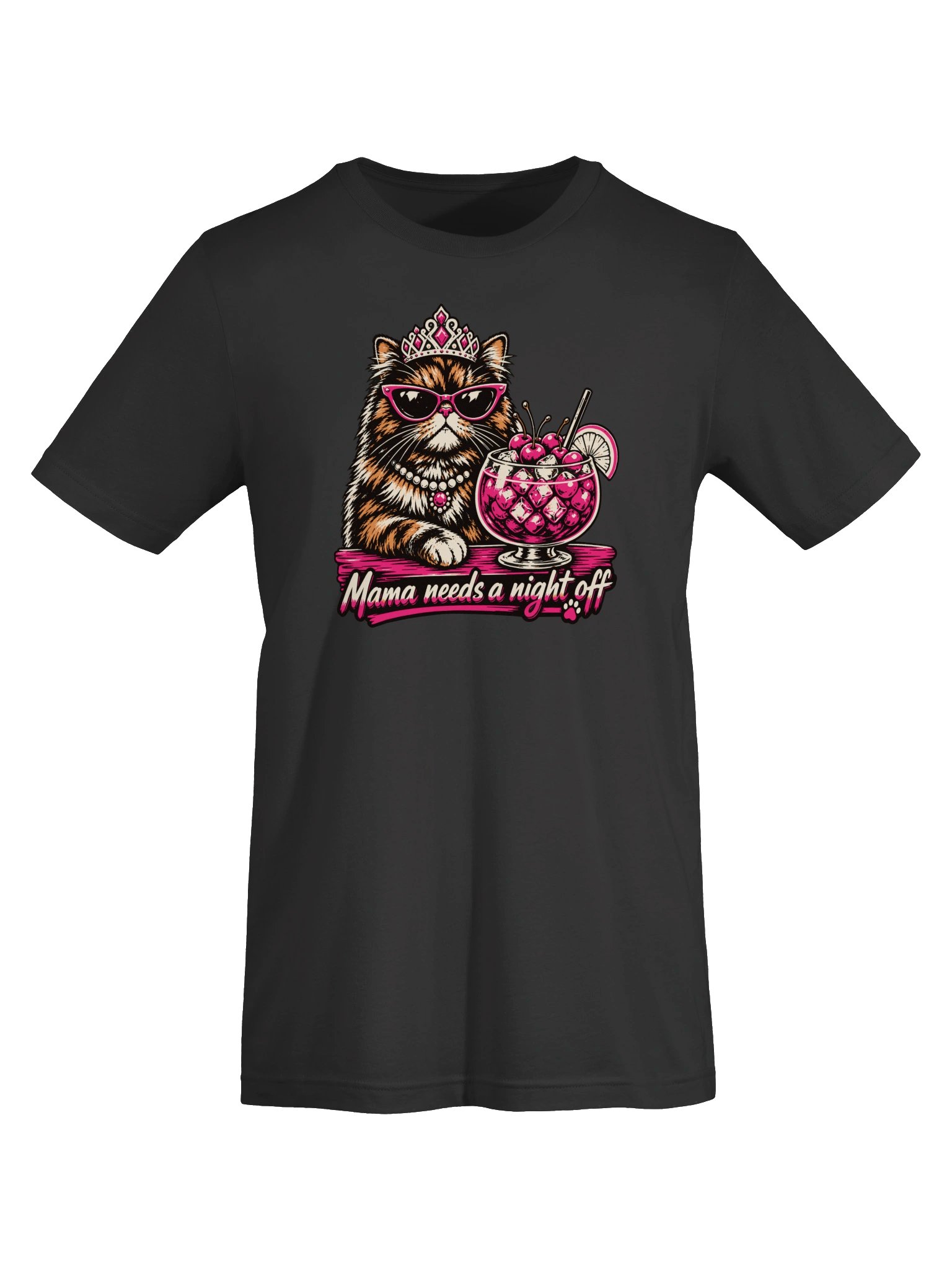 Princess Donut Dirty Shirley T-Shirt — “Mama Needs a Night Off” product image (5)