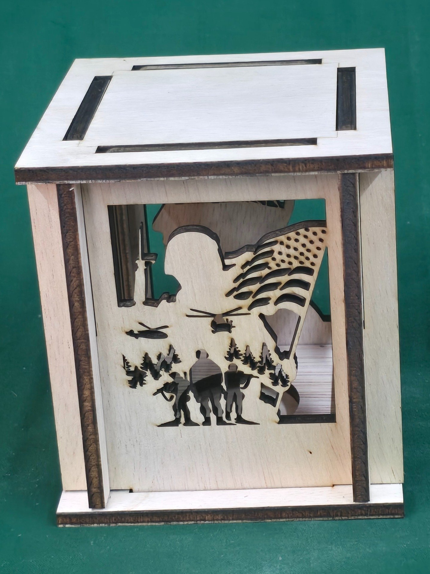 The Resilience Lantern: A Tribute to Service & the Silent Battle product image (1)