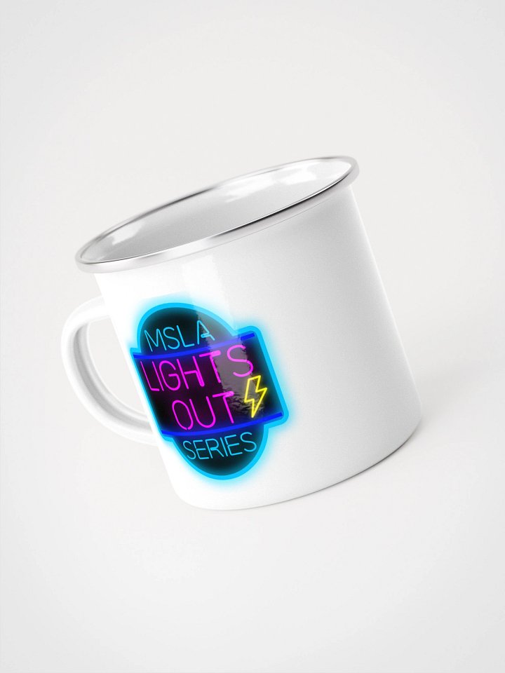 MSLA Lights Out - Enamel Mug product image (2)