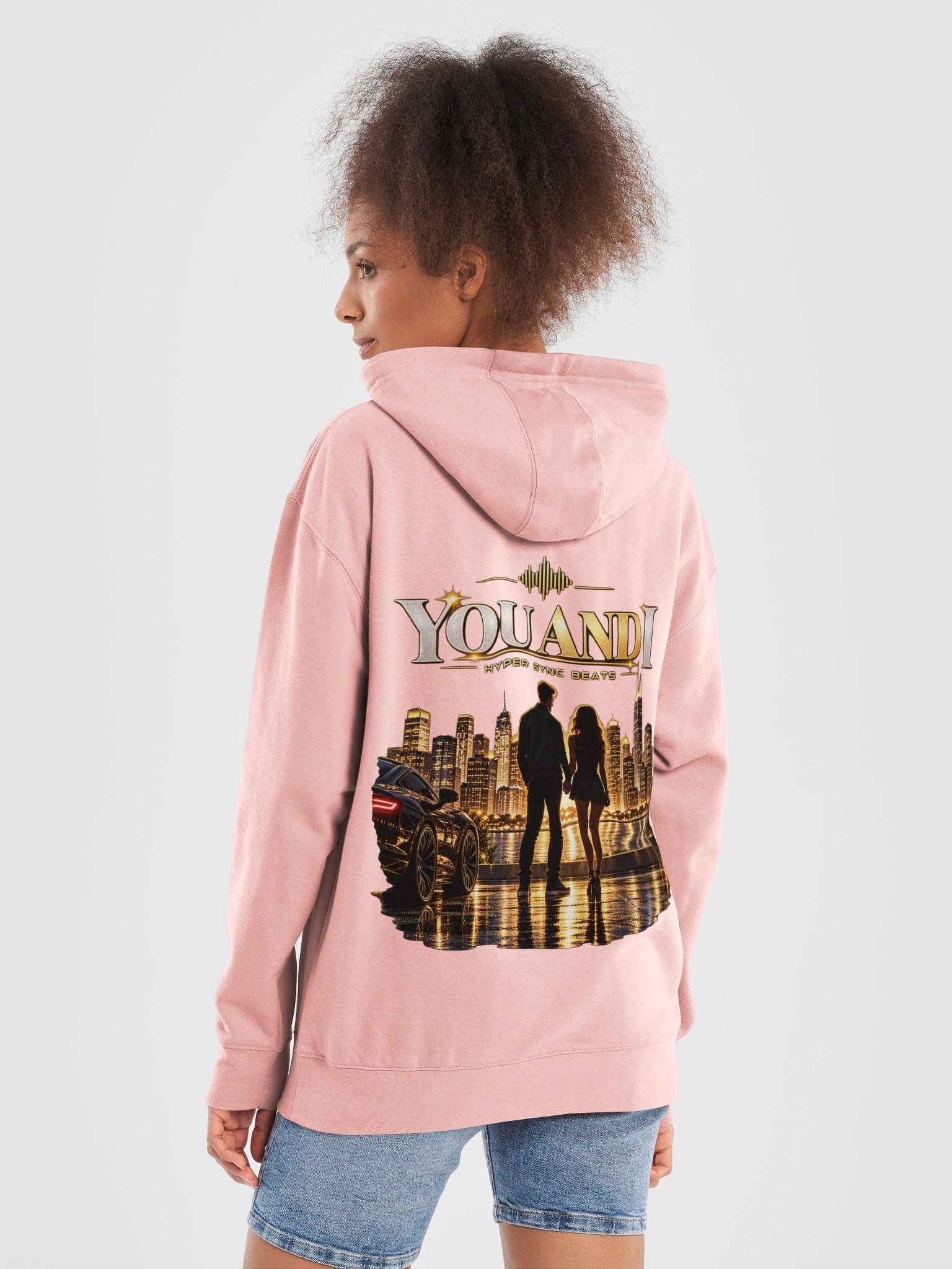 You and I—Hyper Sync Beats Premium Graphic Hoodie product image (110)