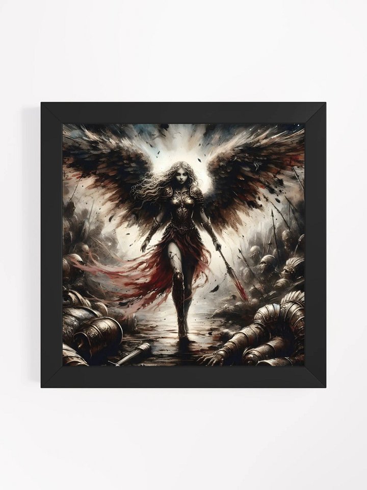 Ethereal Warrior Framed Matte Poster product image (2)