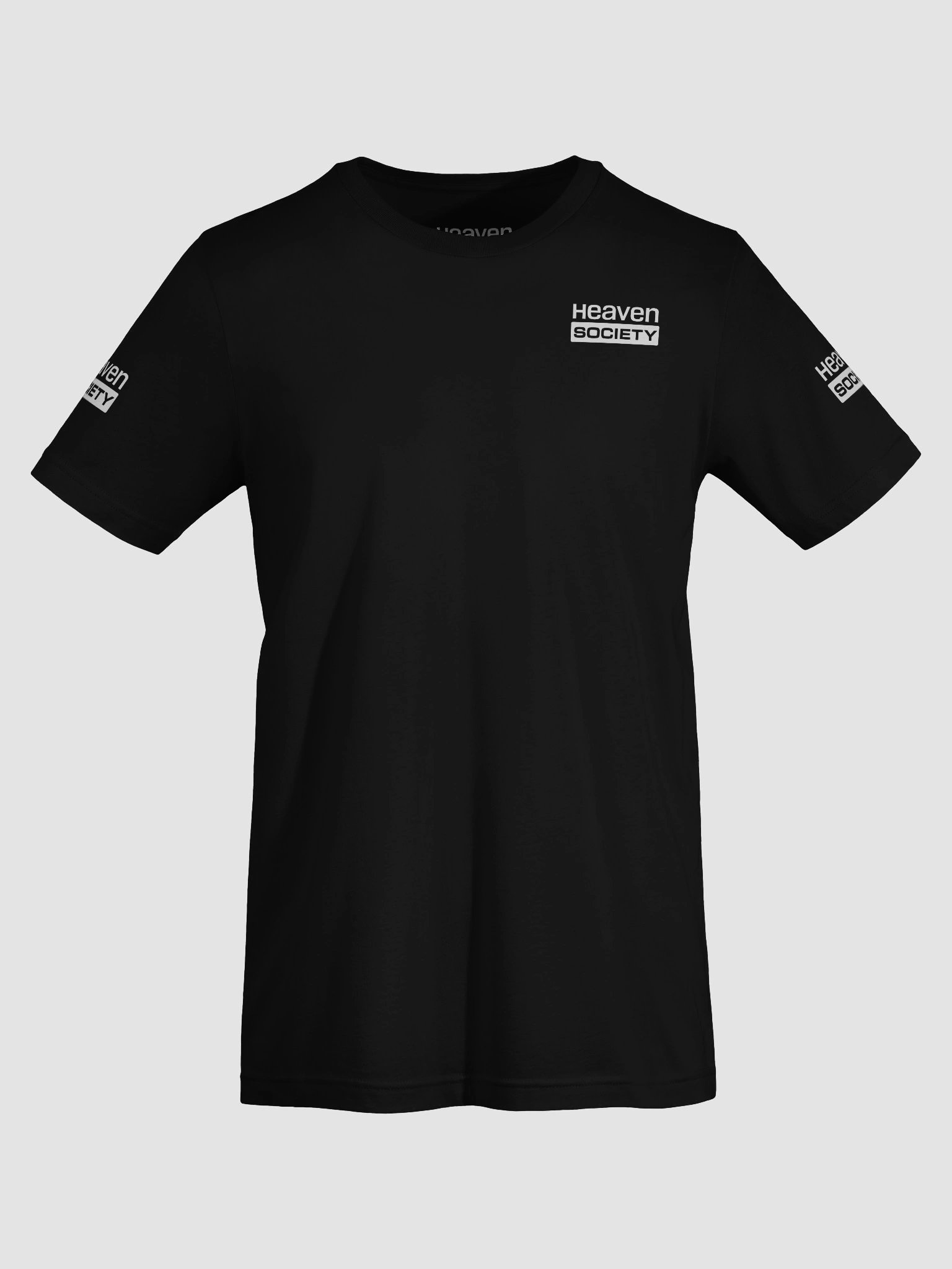 Heaven Society Black Logo T-Shirt 2026 product image (7)