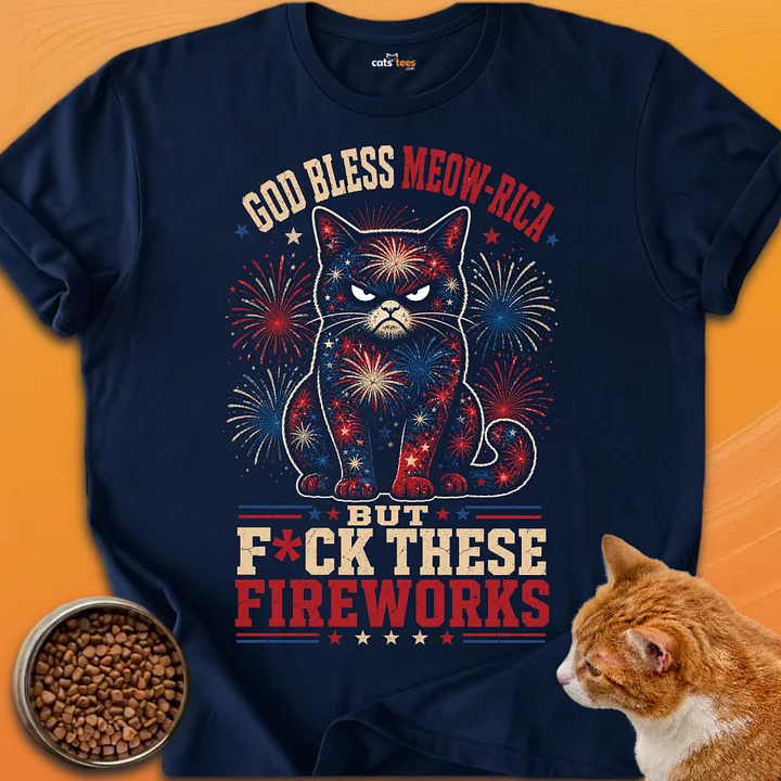 God Bless Meow-Rica product image (1)