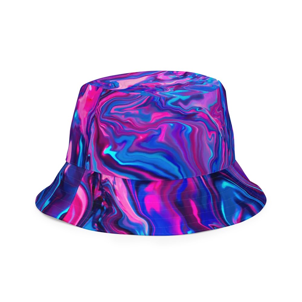 Multicolour Swirl Reversible Bucket Hat product image (4)