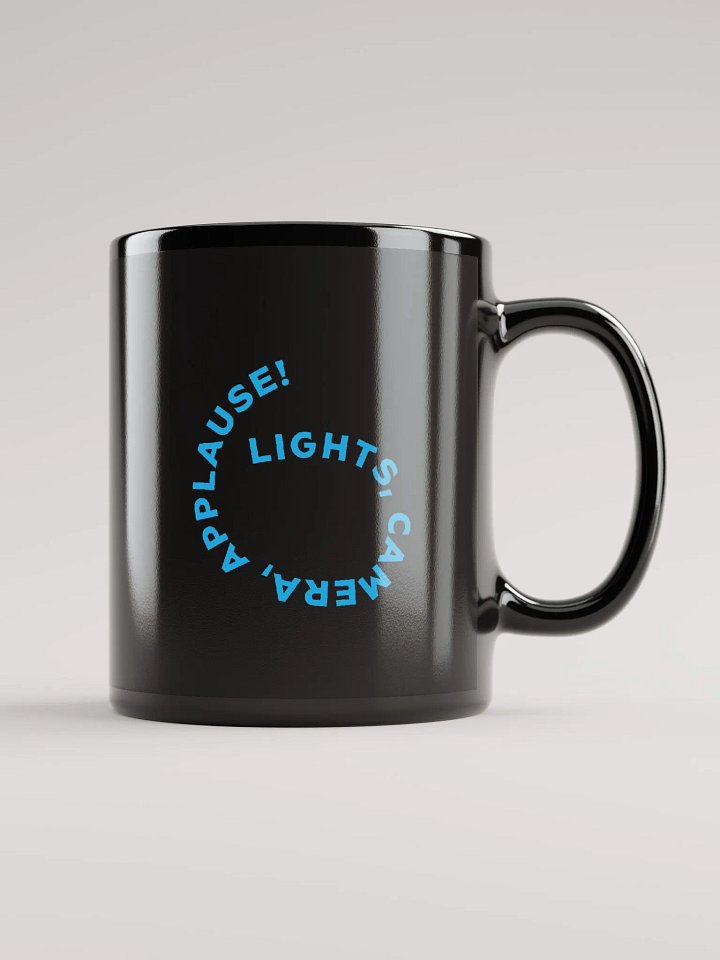 Lights, Camera, Applause! | Black Mug product image (2)