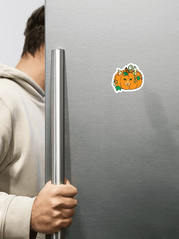 Cat-O-Lantern Magnet product image (1)