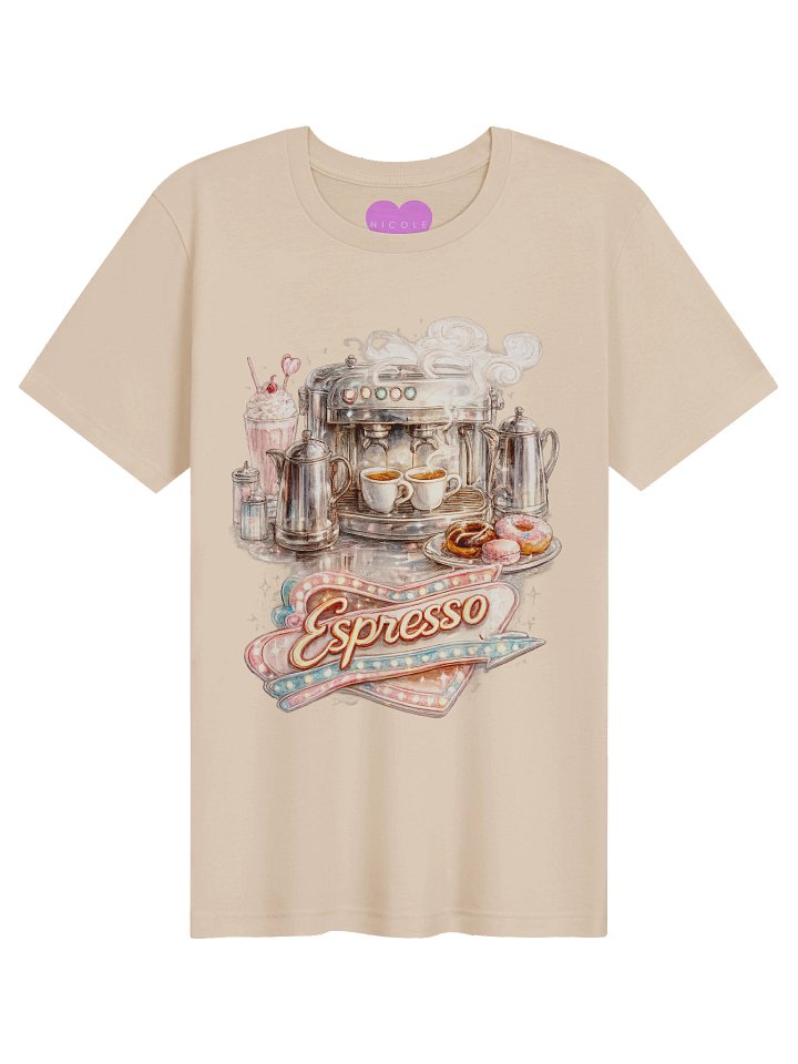 1950's Diner Espresso T-Shirt product image (51)