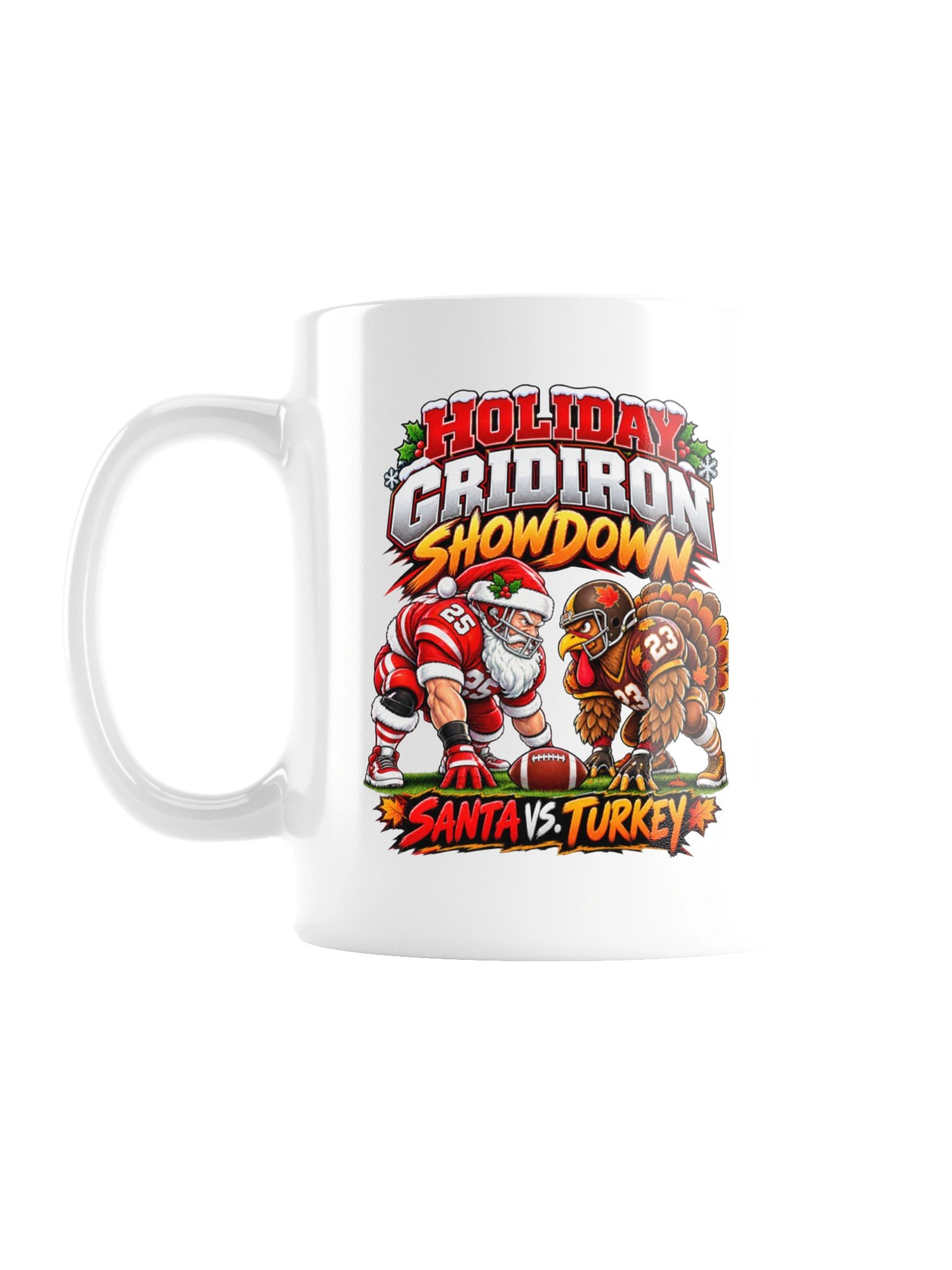 A Battle for the Holidays. Thanksgiving vs. Christmas - Mug product image (1)