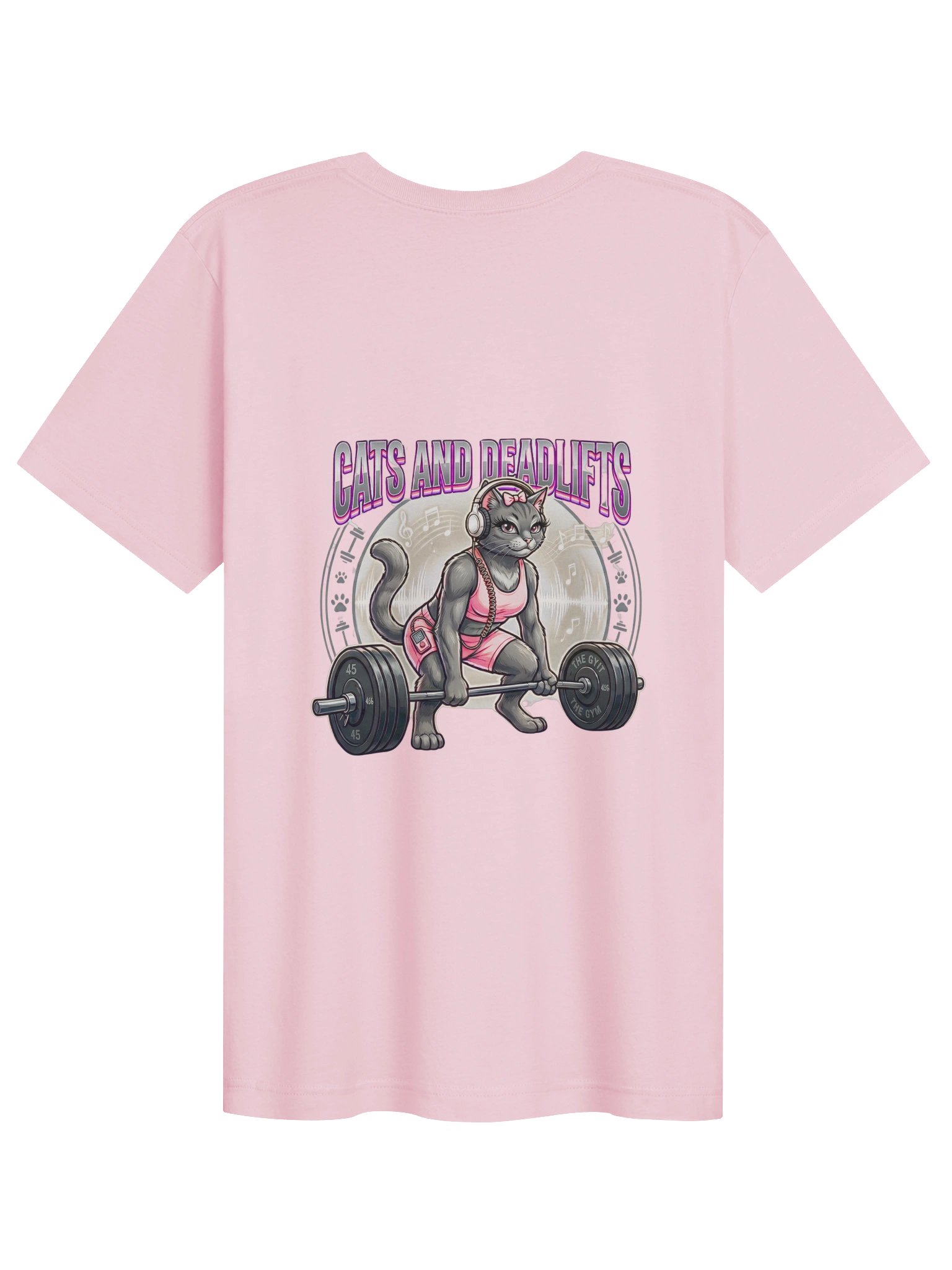 Cats and Deadlifts Tee product image (2)