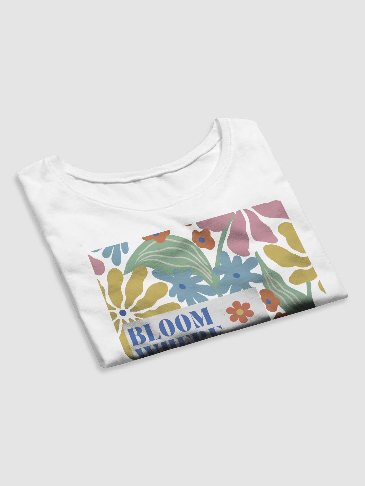 Pixelated Monochrome Crop Tee product image (21)