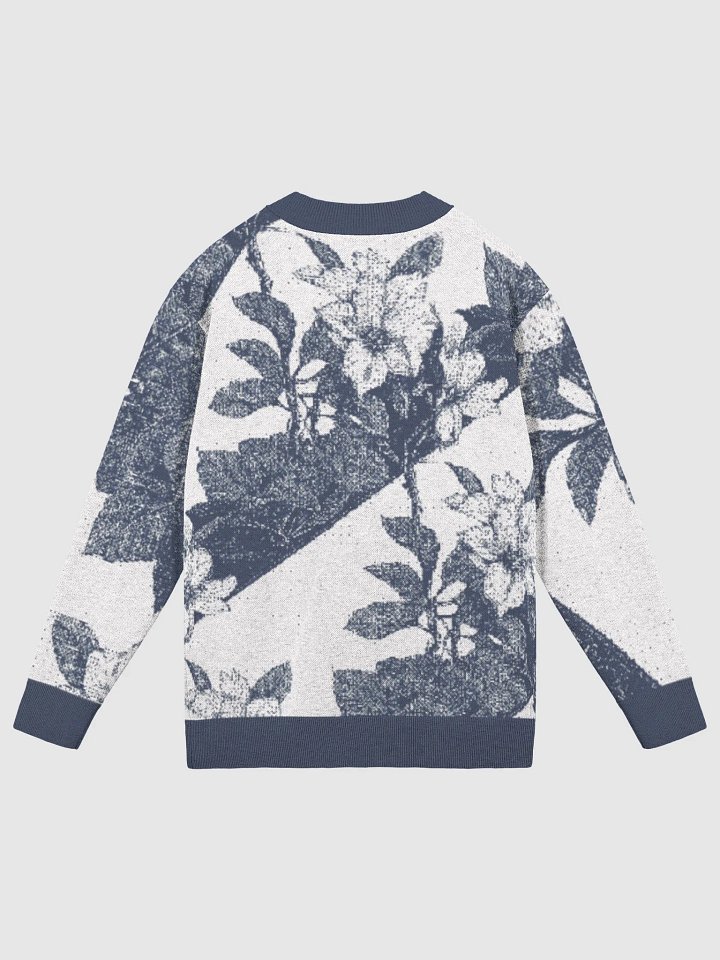 Vintage-Inspired Floral Fusion II Knitted Cardigan product image (2)