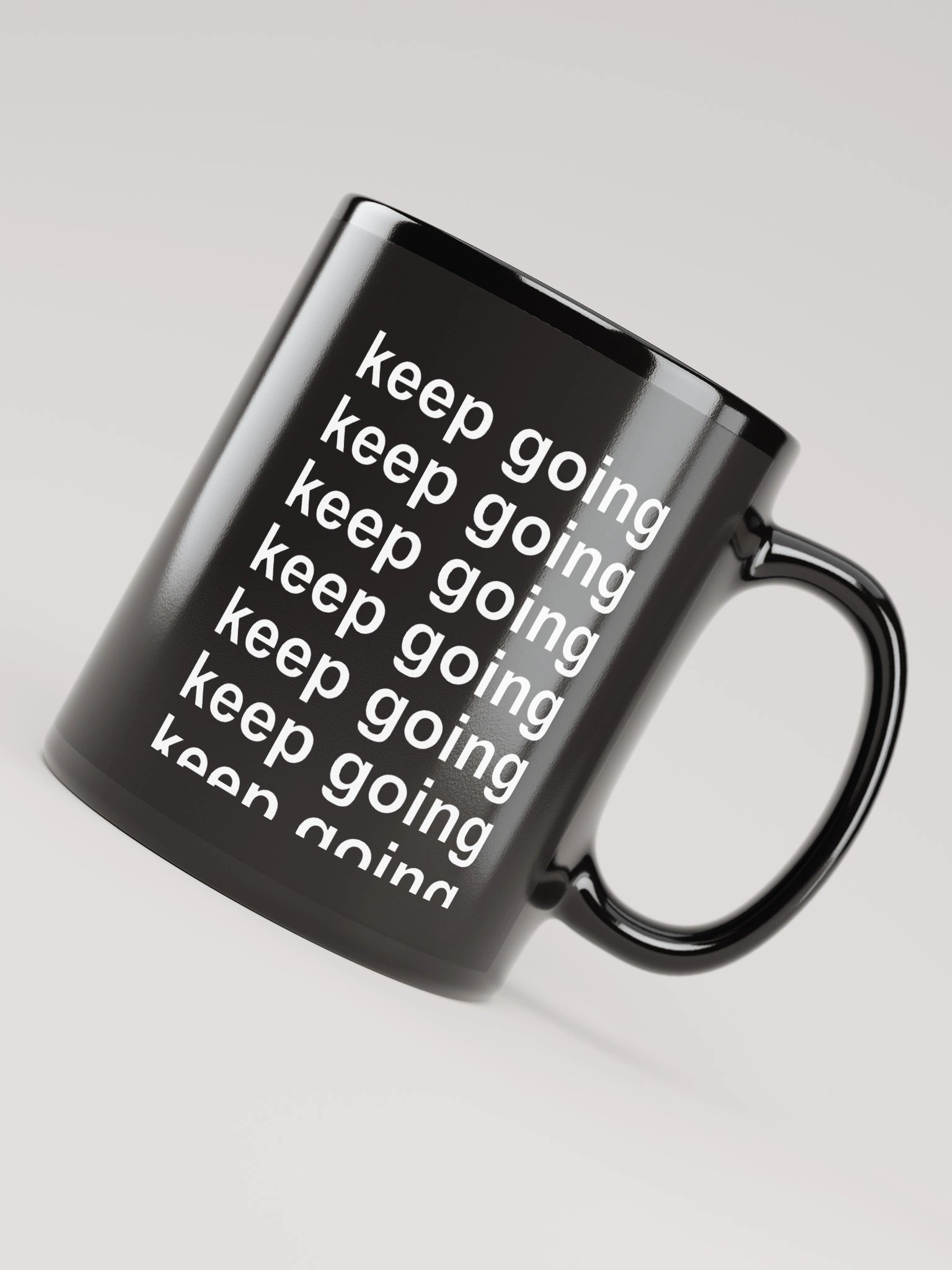 keep going mug (dark mode) product image (7)