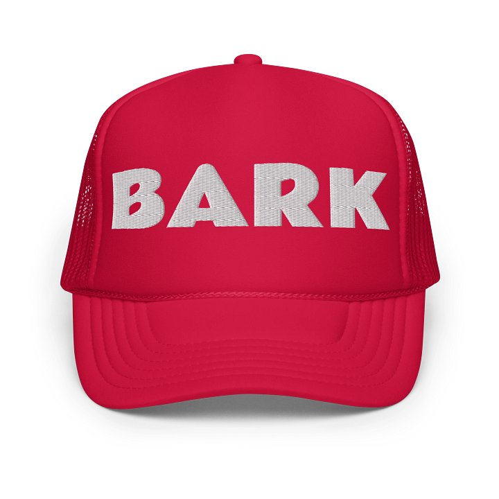 Embroidered BARK Hat - White Thread Collection product image (1)
