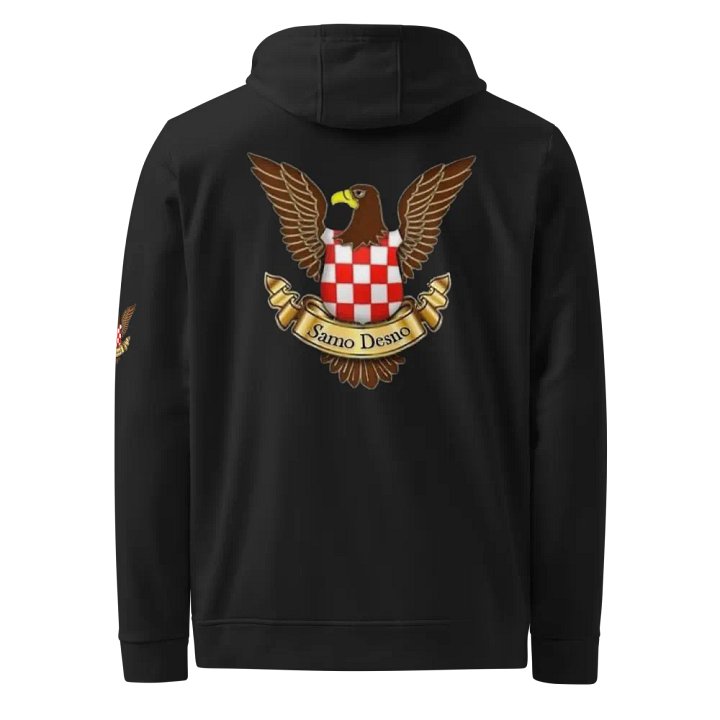 Hrvatski Grb Sa Sokolom Adidas Hoodie product image (1)