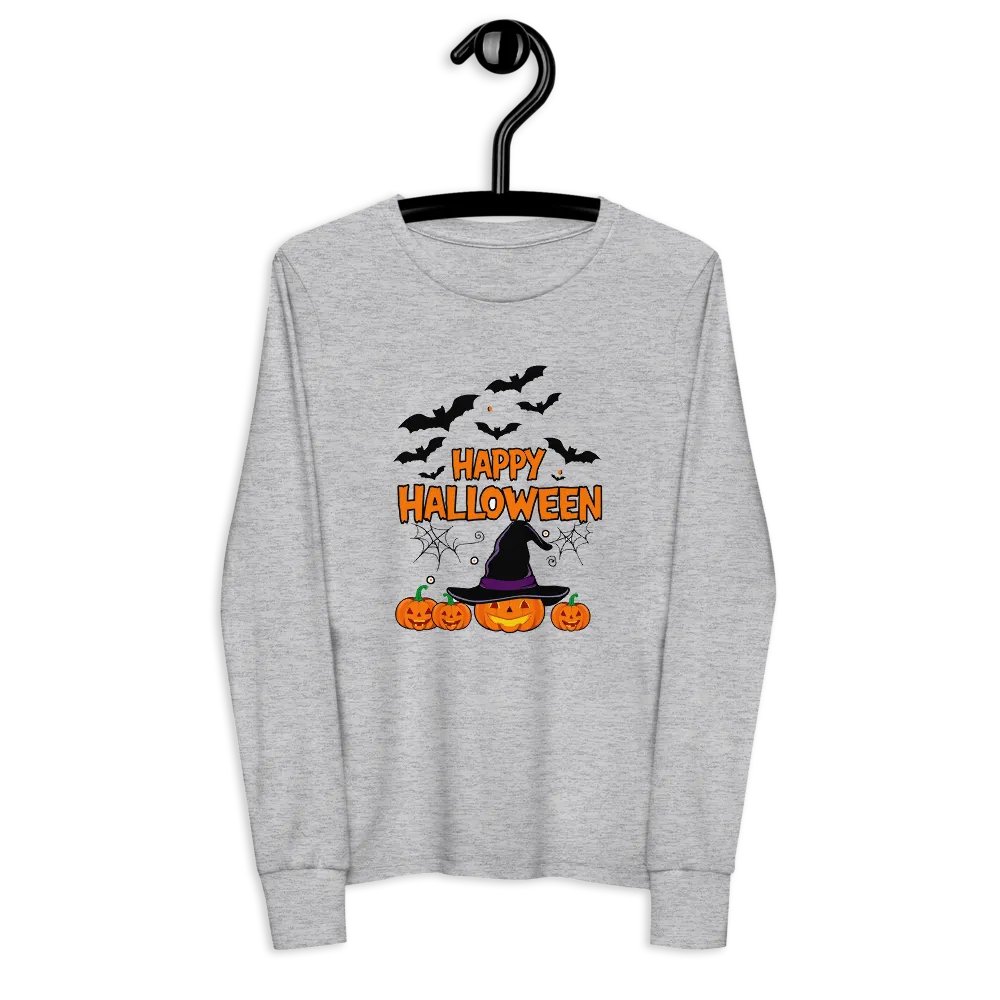 Happy Halloween Youth L/S Tee product image (8)