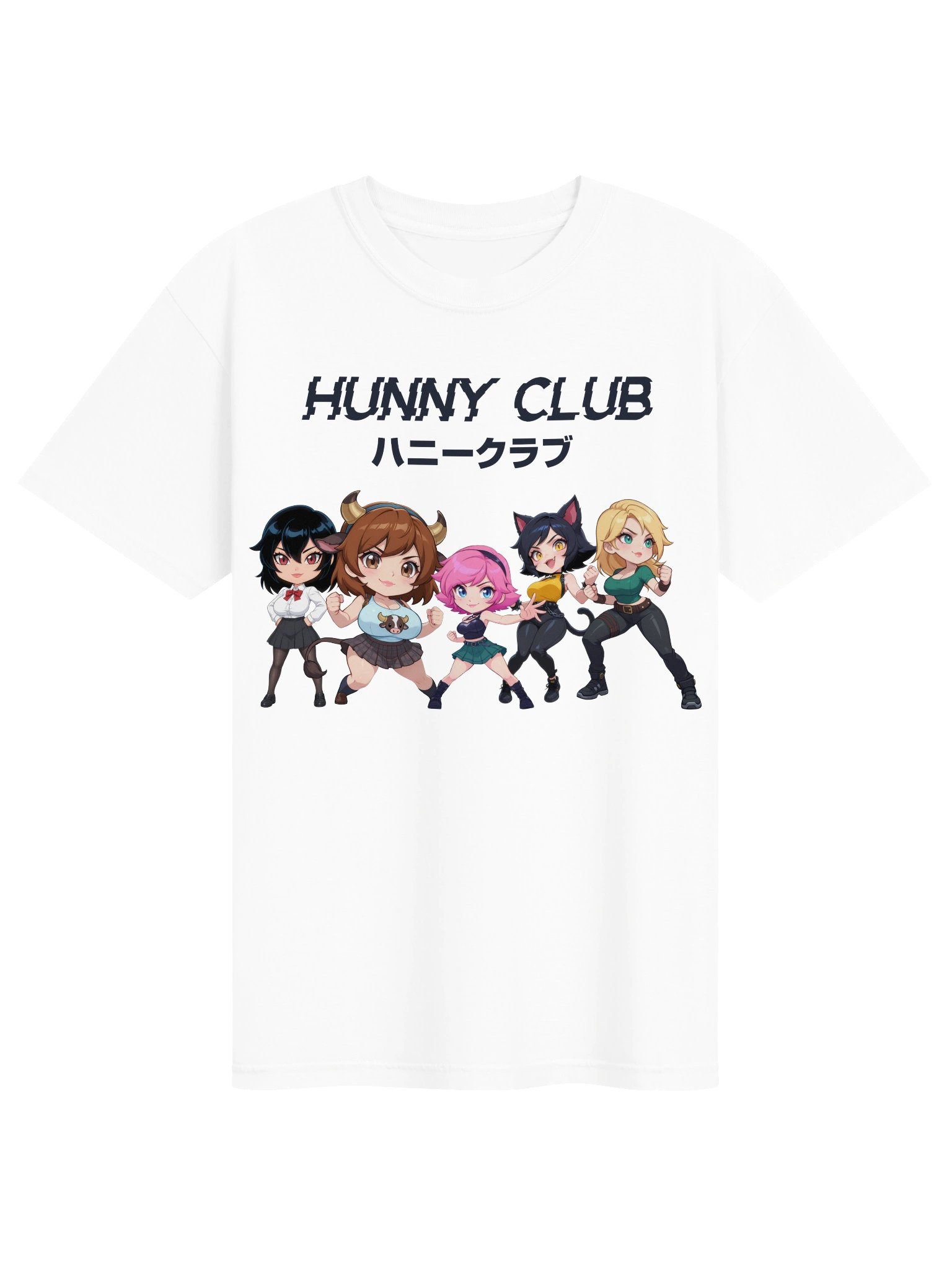 Hunny Club - Chibiverse Group Tee product image (1)