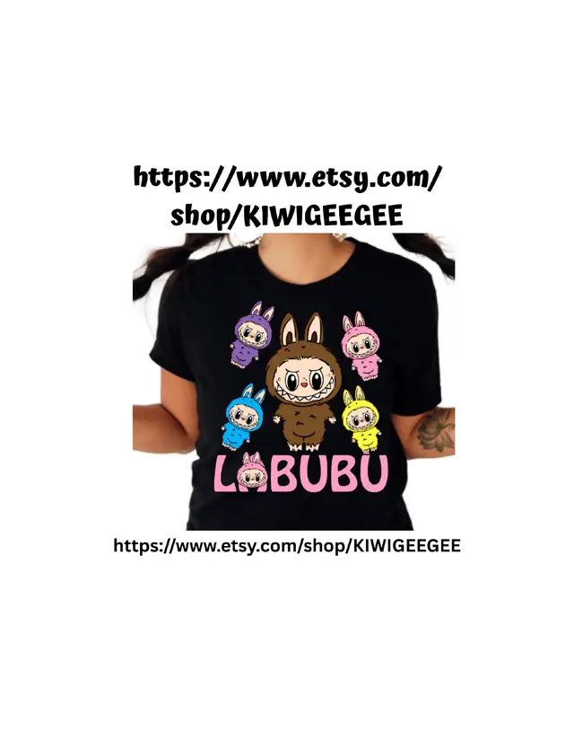 etsy @kiwigeegee #urbanstreetwear #labubu #labubuthemonsters #girltee #printingtee #usa_tiktok #digitalart #kiwifellamerch #fouryoupage #fypシ゚viral🖤tiktok #rocktees #fyp #womenstee #kidstee 