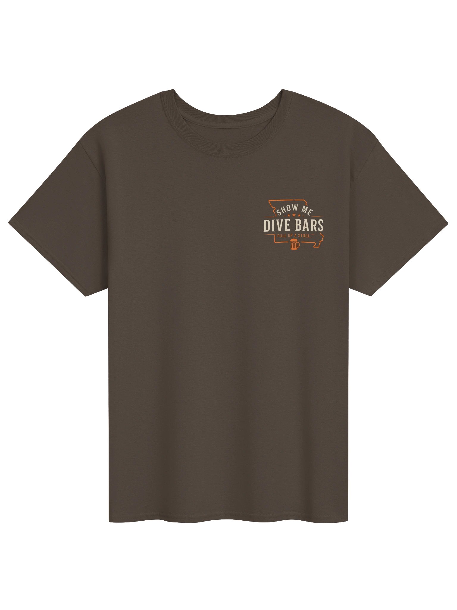Long Live Dive Bars Tee — Brown product image (1)