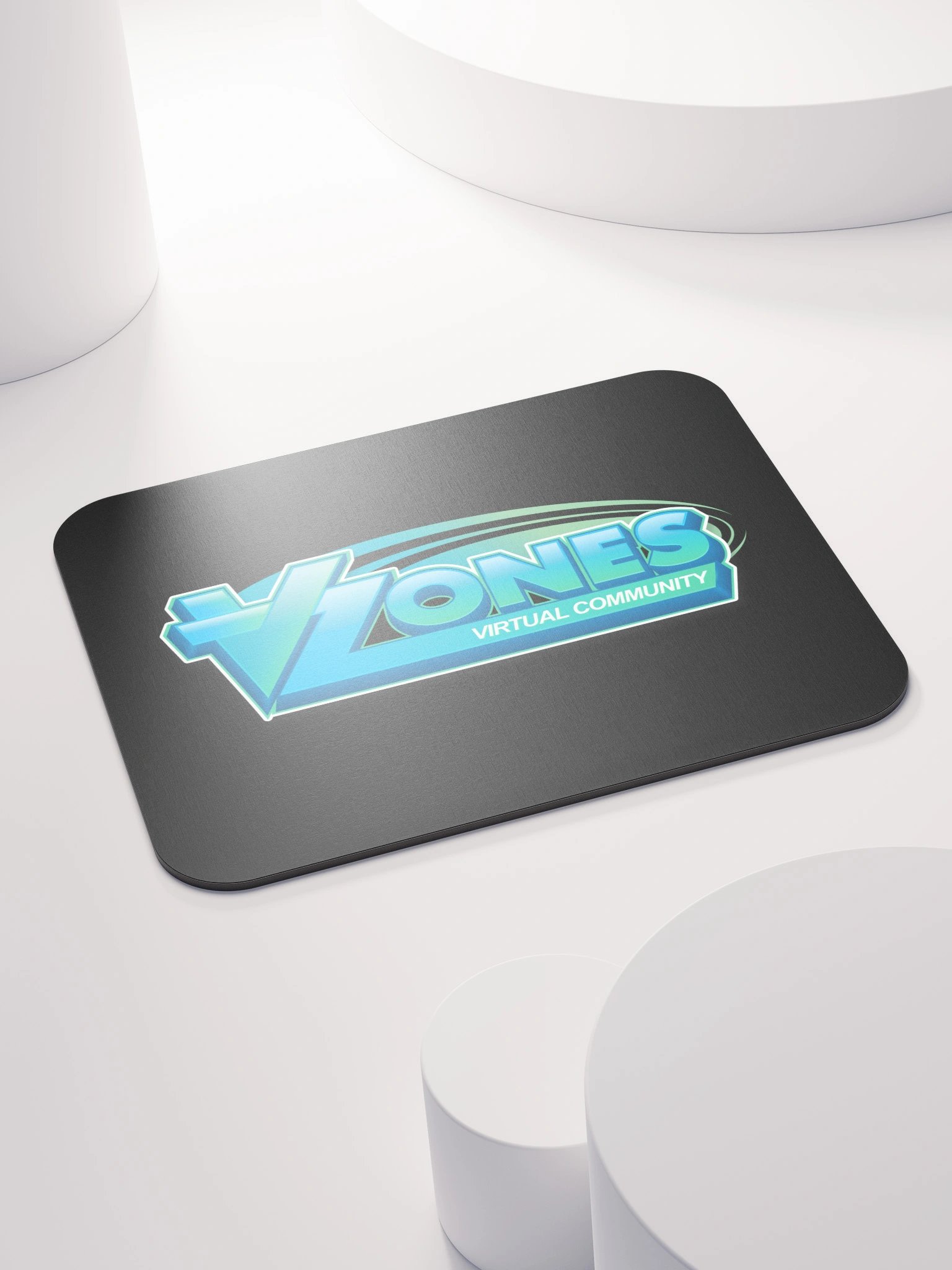 VZones Logo Mouse Mat - Black product image (4)