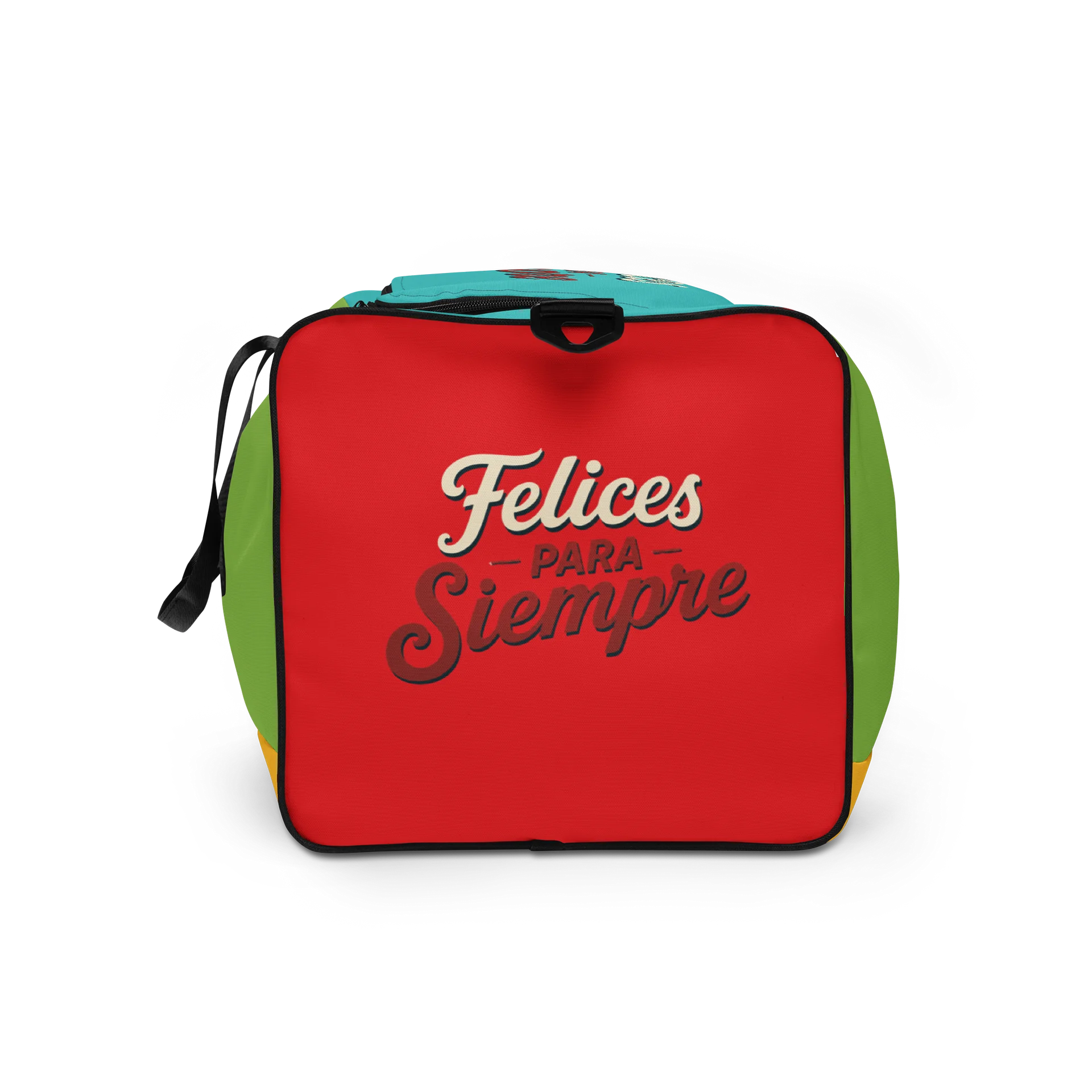 “Felices para Siempre” Colorful Duffle Travel & Gym Bag product image (4)