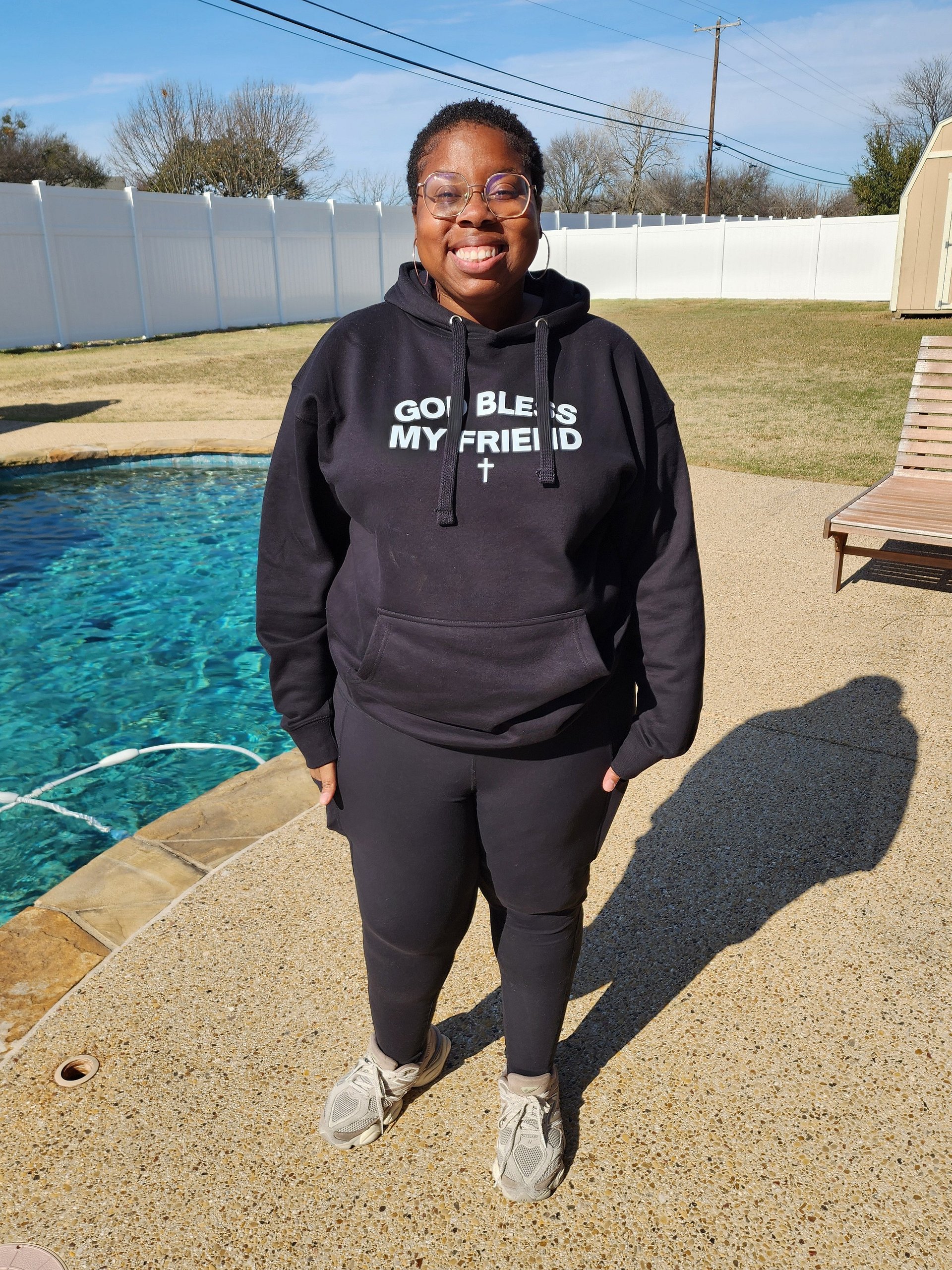 God Bless My Friend Hoodie product image (1)